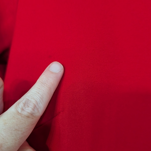 Tuckernuck Red Ponte Clifton Dress - Picture 9 of 14